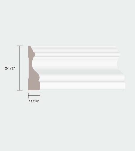 01208 2-1/2" Casing Hemlock