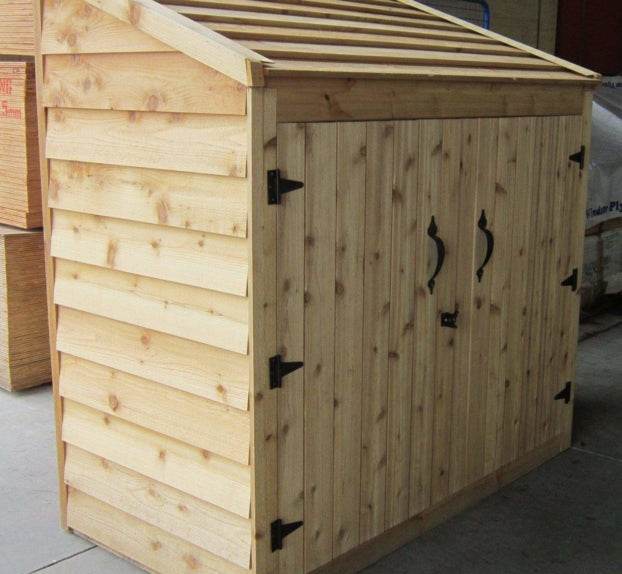 Main slide for Custom-Made Storage Cedar Shed | Employee Project