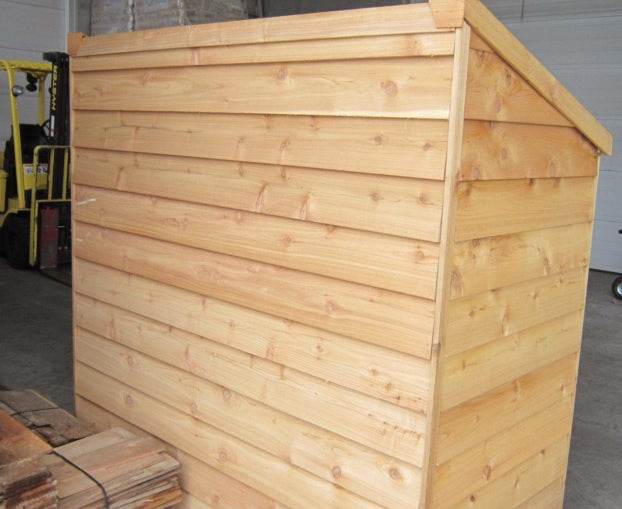 Main slide for Custom-Made Storage Cedar Shed | Employee Project