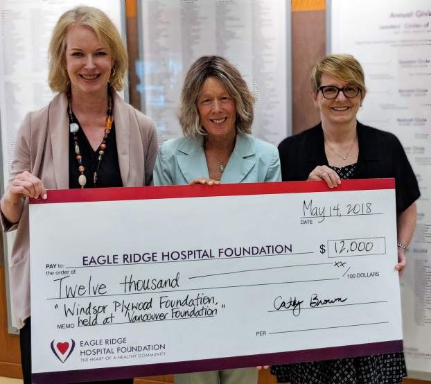 Windsor Plywood Foundation Donation to Eagle Ridge