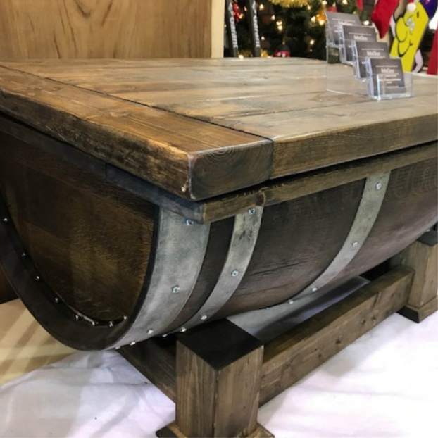Jeffery's Wine Barrel Coffee Table