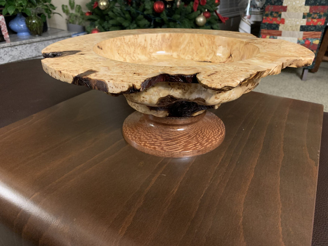 Working with Yellow Cedar Burl