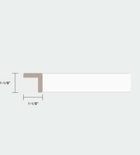 03280 1-1/8" Outside Corner Hemlock Trim