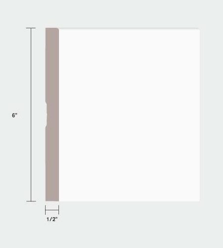 0425A 6" Baseboard MDF