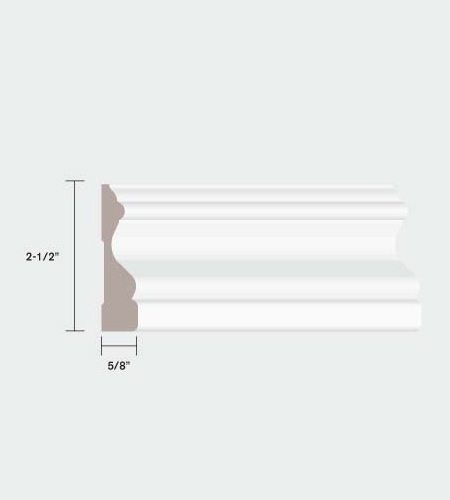 05208 Colonial 2-1/2" Casing MDF