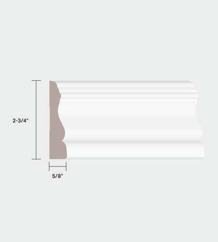 07705 Colonial 2-3/4" Casing MDF