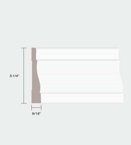 0H444 Colonial 3-1/4" Casing Pine