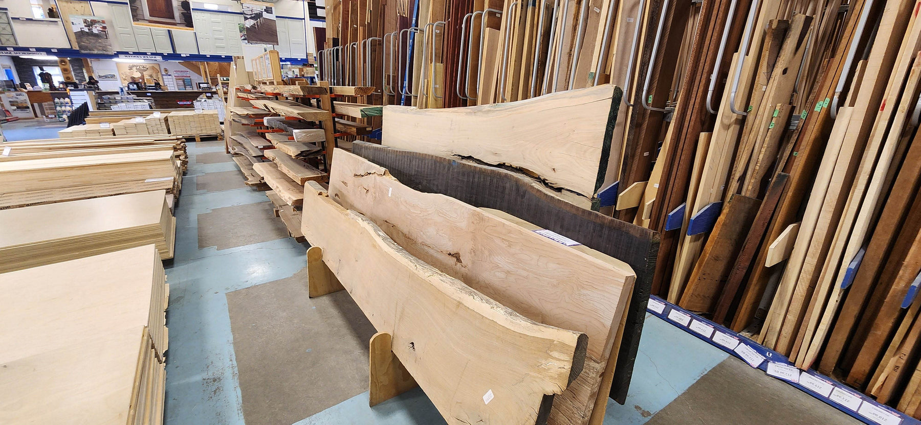 Live Edge Wood and Lumber