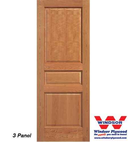 3 Panel Interior Wood Door | Windsor Plywood