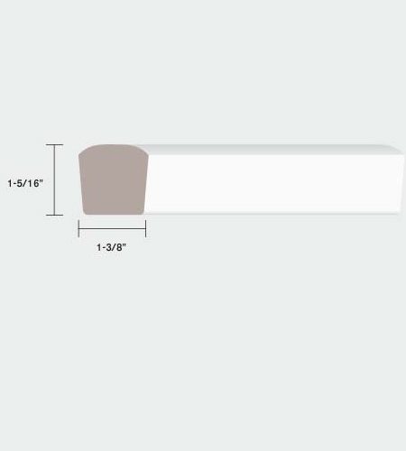 3510T 1-3/8" Handrail Hemlock