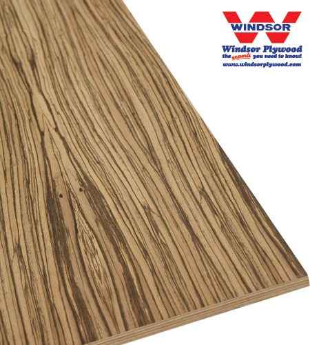 Zebrawood Cabinet Plywood | Windsor Plywood