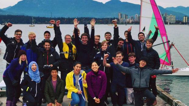 Main slide for Windsor Plywood Donates Materials to UBC SailBot Project