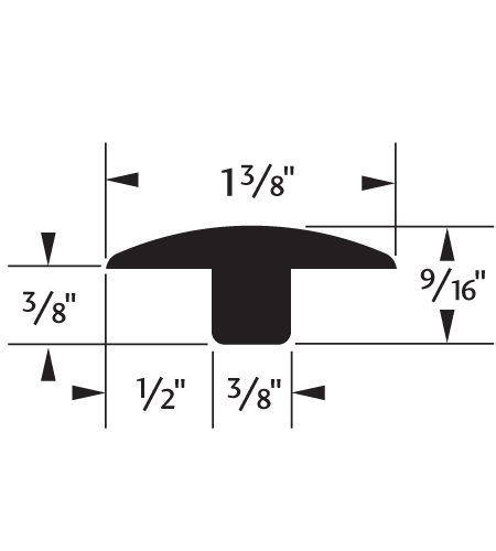 602-0205 - 602-0233 1-3/8" 8MM 1026 Transition - Windsor Plywood