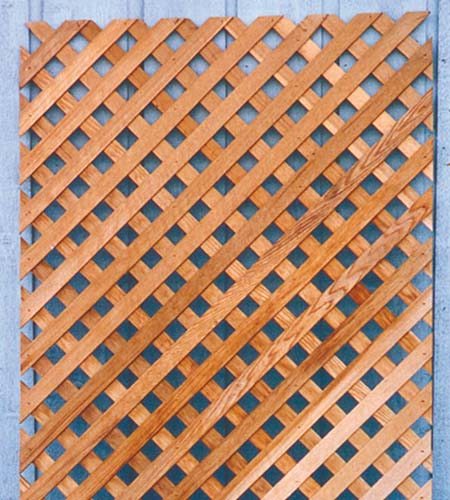 757-0125 Cedar Wood Heavy Duty Lattice Panels - Windsor Plywood
