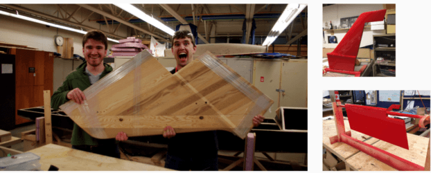 Main slide for Windsor Plywood Donates Materials to UBC SailBot Project