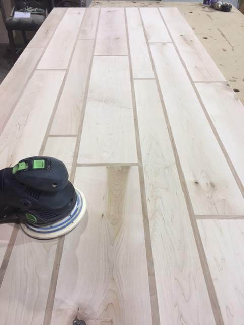 Main slide for Maple Table Top with Cherry Inlays