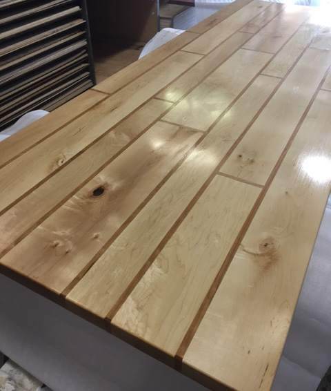 Main slide for Maple Table Top with Cherry Inlays