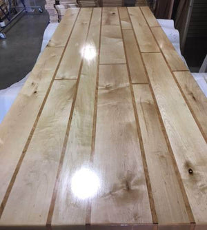 Thumbnail for Maple Table Top with Cherry Inlays