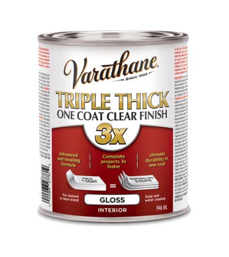 Varathane Triple Thick One Coat Clear Finish Interior (Water-Based)