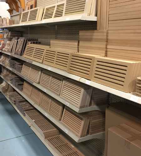 Wood Registers, Returns and Vent Covers