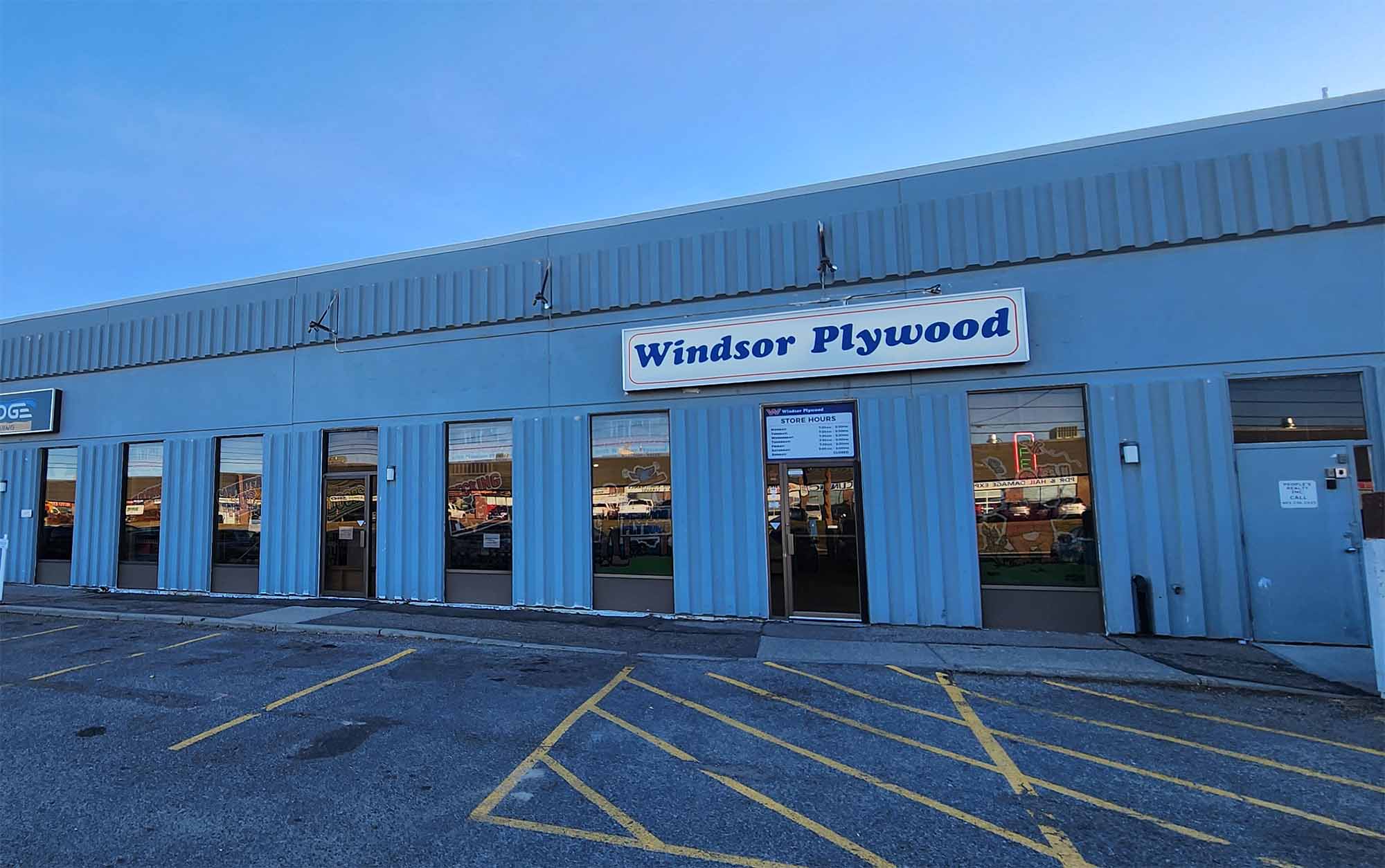 Windsor Plywood Calgary Marlboro Storefront