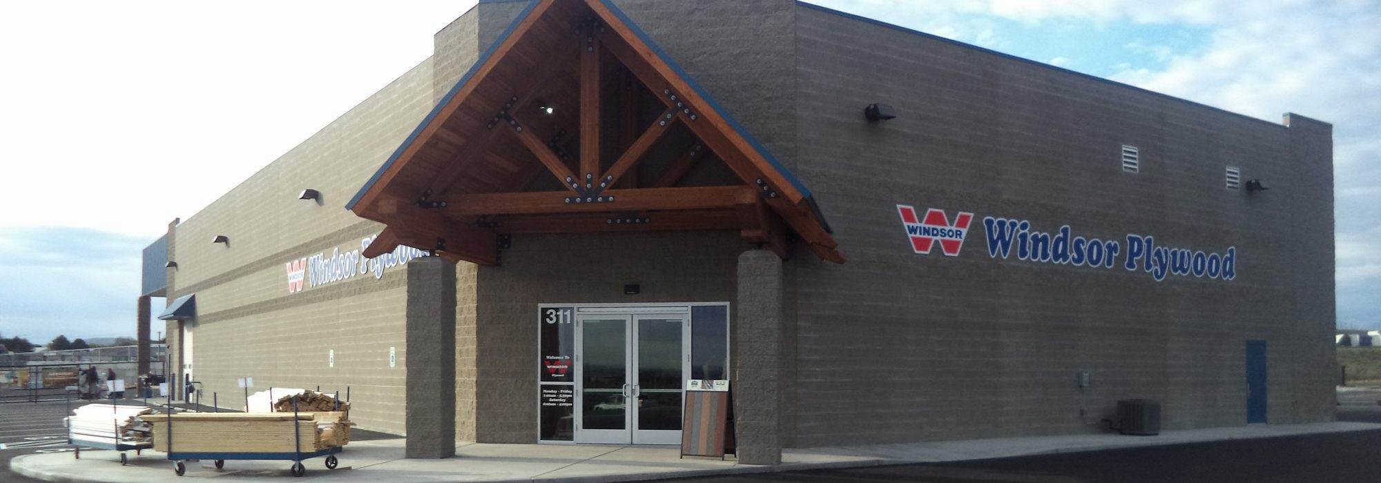 Windsor Plywood Kennewick storefront