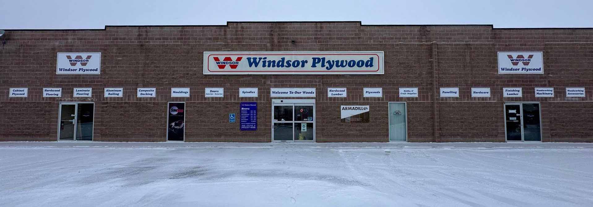 Windsor Plywood Lethbridge Storefront