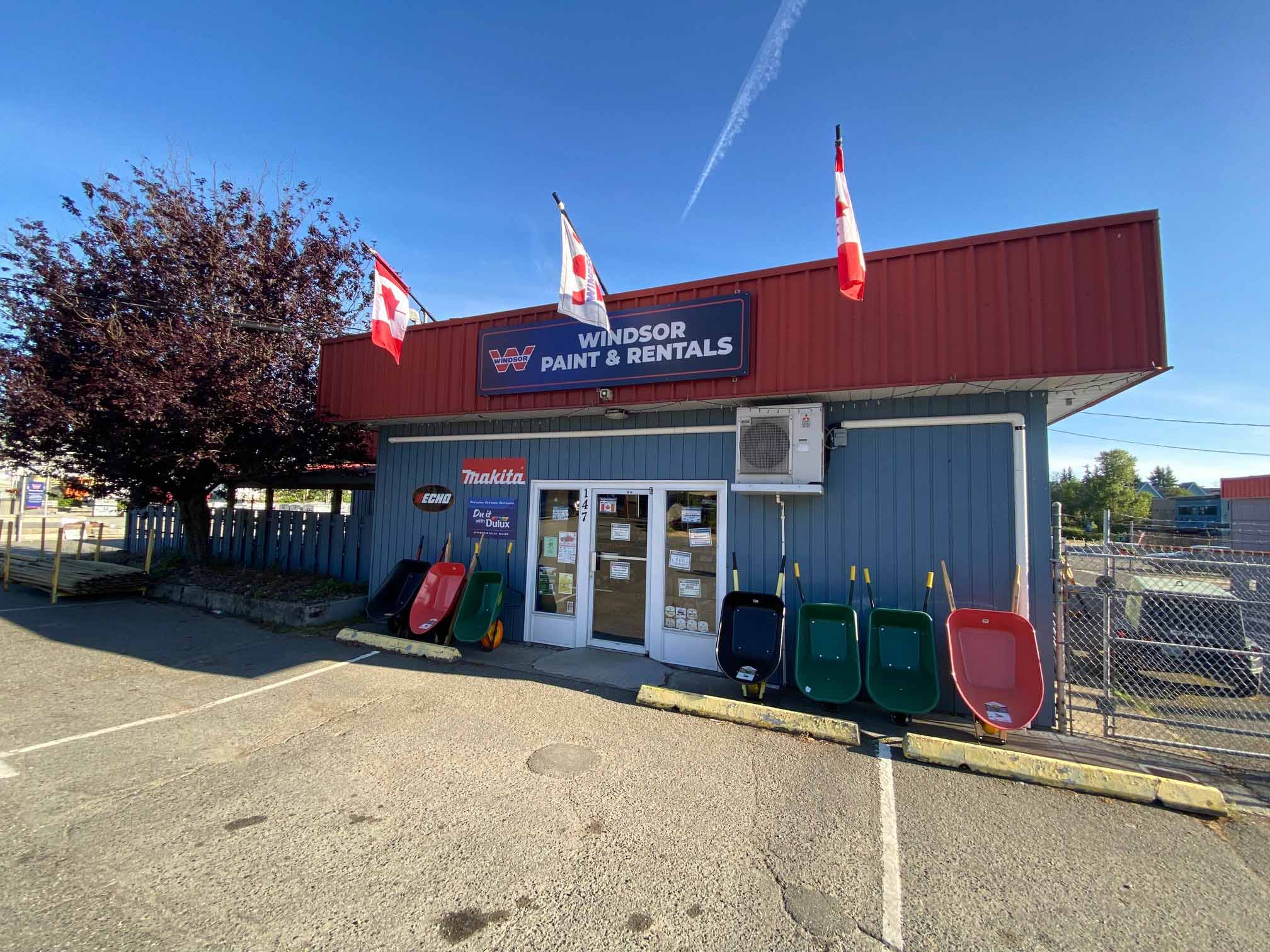 Windsor Plywood Qualicum Storefront