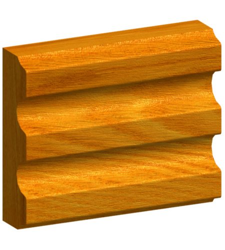 3600 2-1/2" Casing Oak - Windsor Plywood