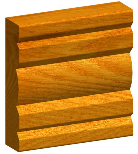 7290 3-1/8" Casing Oak - Windsor Plywood