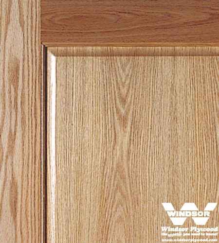 2 Panel Wood Door