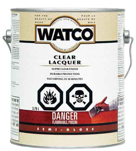 Watco Lacquer Clear Wood Finish