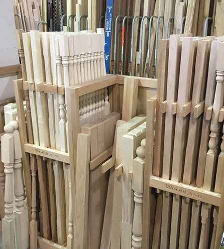 840-0120 Solid Wood Stair Spindles